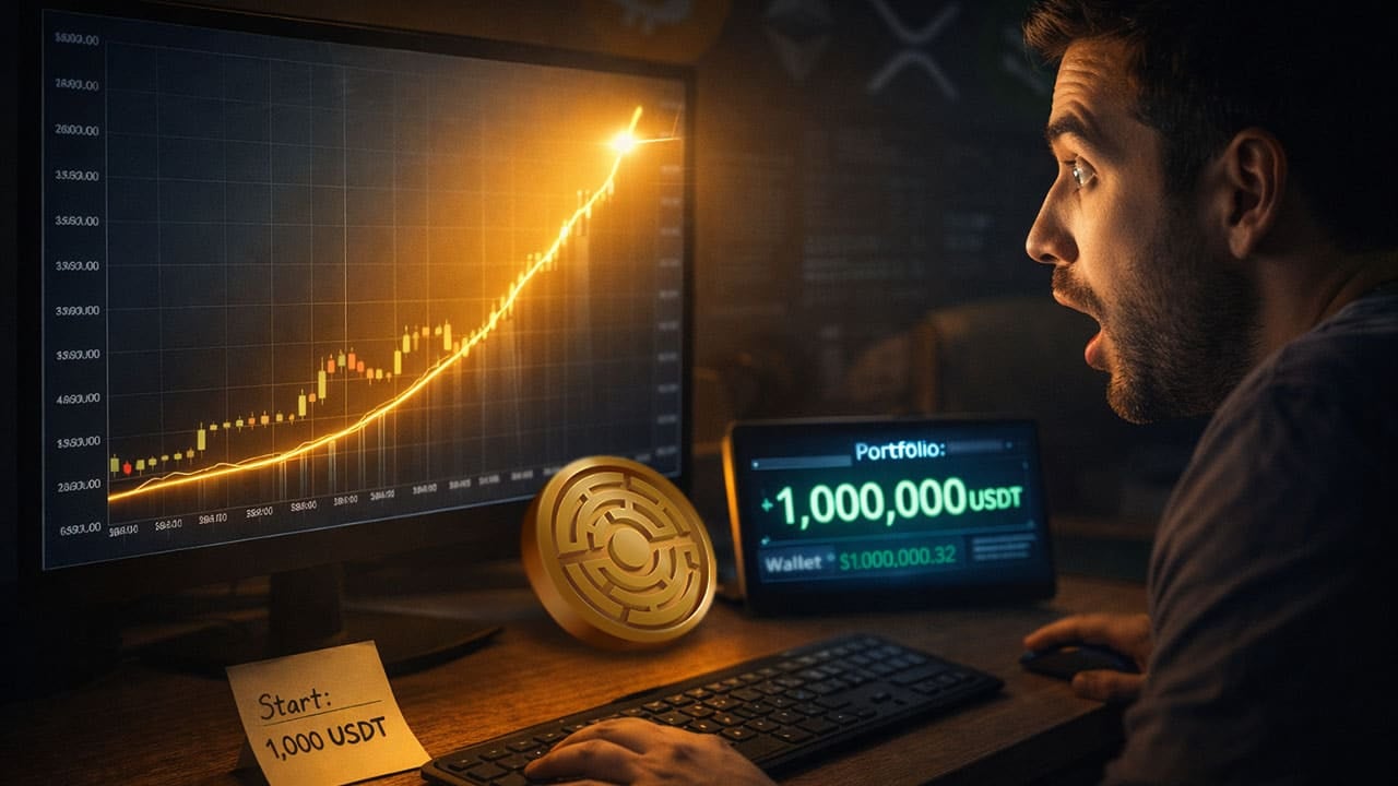 Od 1000 do 1 000 000 USDT w 2026 roku? Oto byczy altcoin, który warto rozważyć