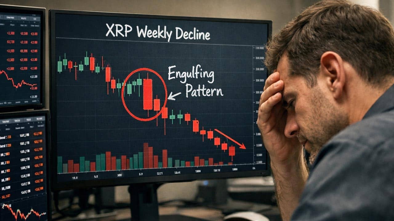 Nowa prognoza dla Ripple. Zdaniem analityka sytuacja XPR jest niekorzystna ze względu na formację świecową na wykresie tygodniowym