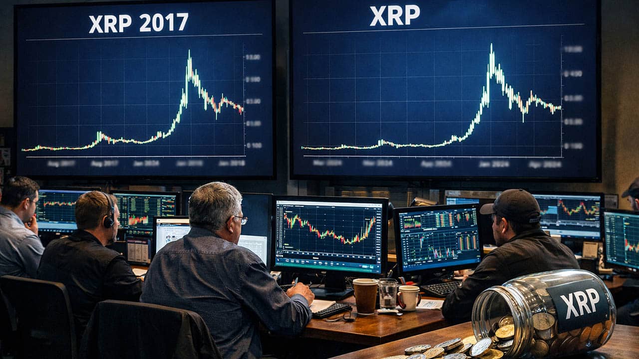 Trend cenowy XRP sugeruje 500% wzrost, ponieważ wzorzec z 2017 r. znowu się pojawia