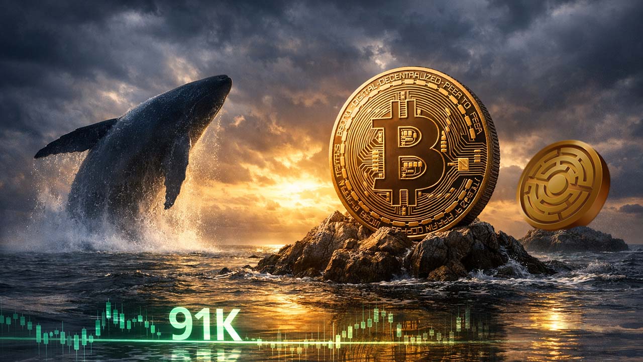 Wieloryby idą na całość z Bitcoinem, gdy walczy o utrzymanie 95 tys. USD. Stawiają też na monetę z szansami na wzrost o 1000%