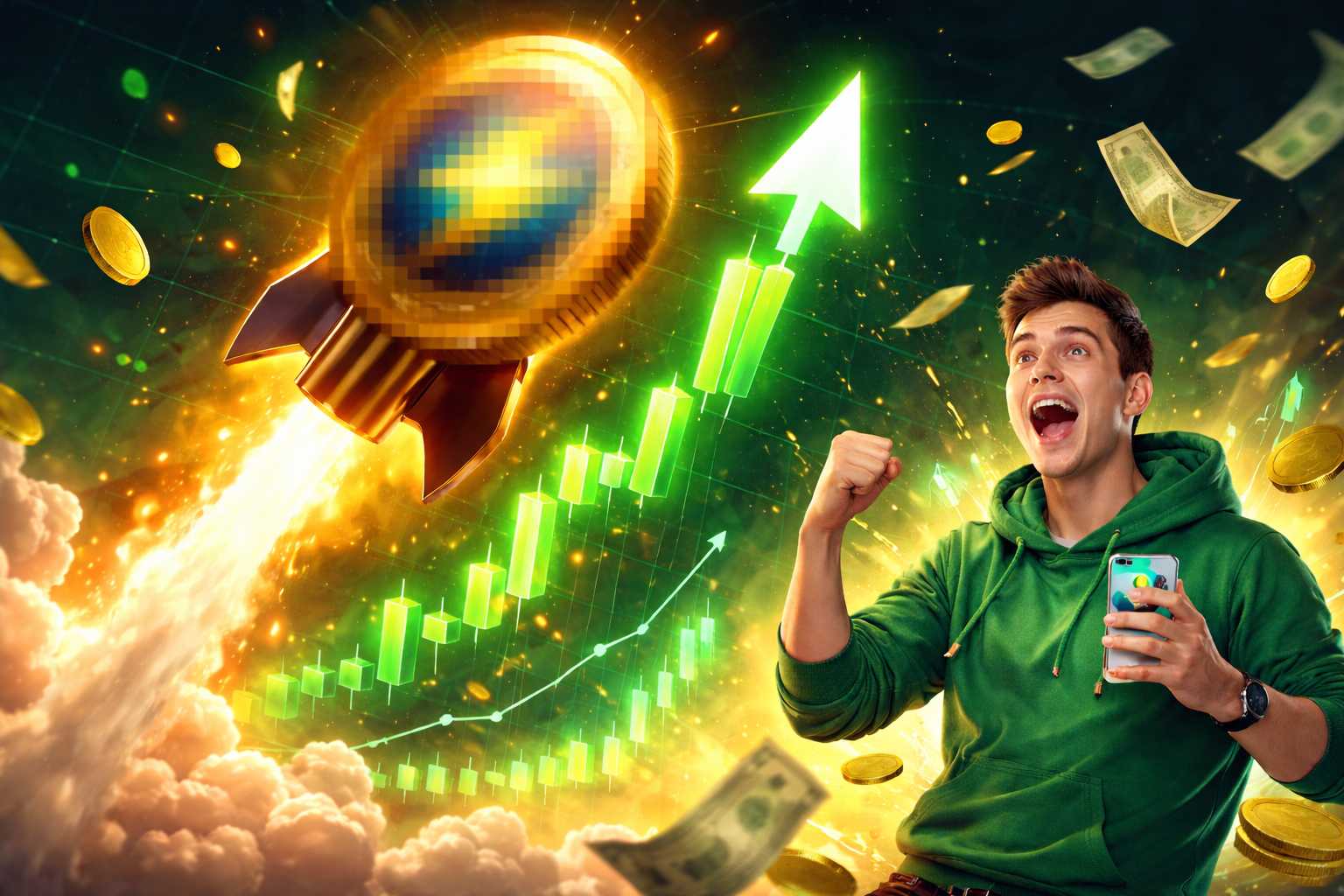 Ten token wystrzelił w czasie krachu i osiągnął ATH! Za późno?