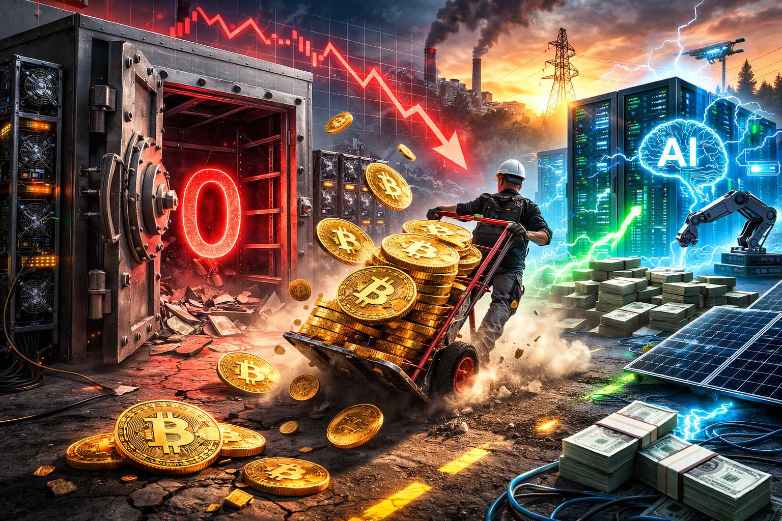 Ogromna firma sprzedała wszystkie Bitcoiny! Jej portfel jest już pusty