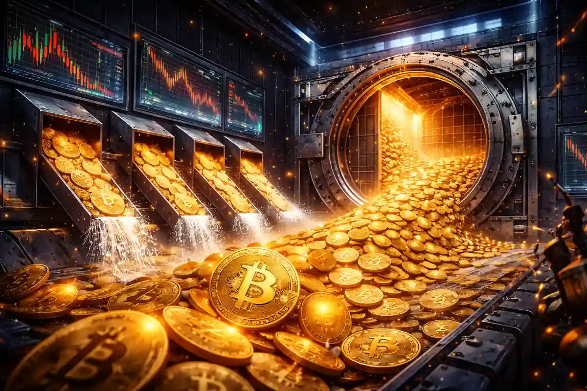 Bitcoin pod presją. Rezerwy na największej giełdzie najwyższe od 2024 roku. Co dalej z BTC?