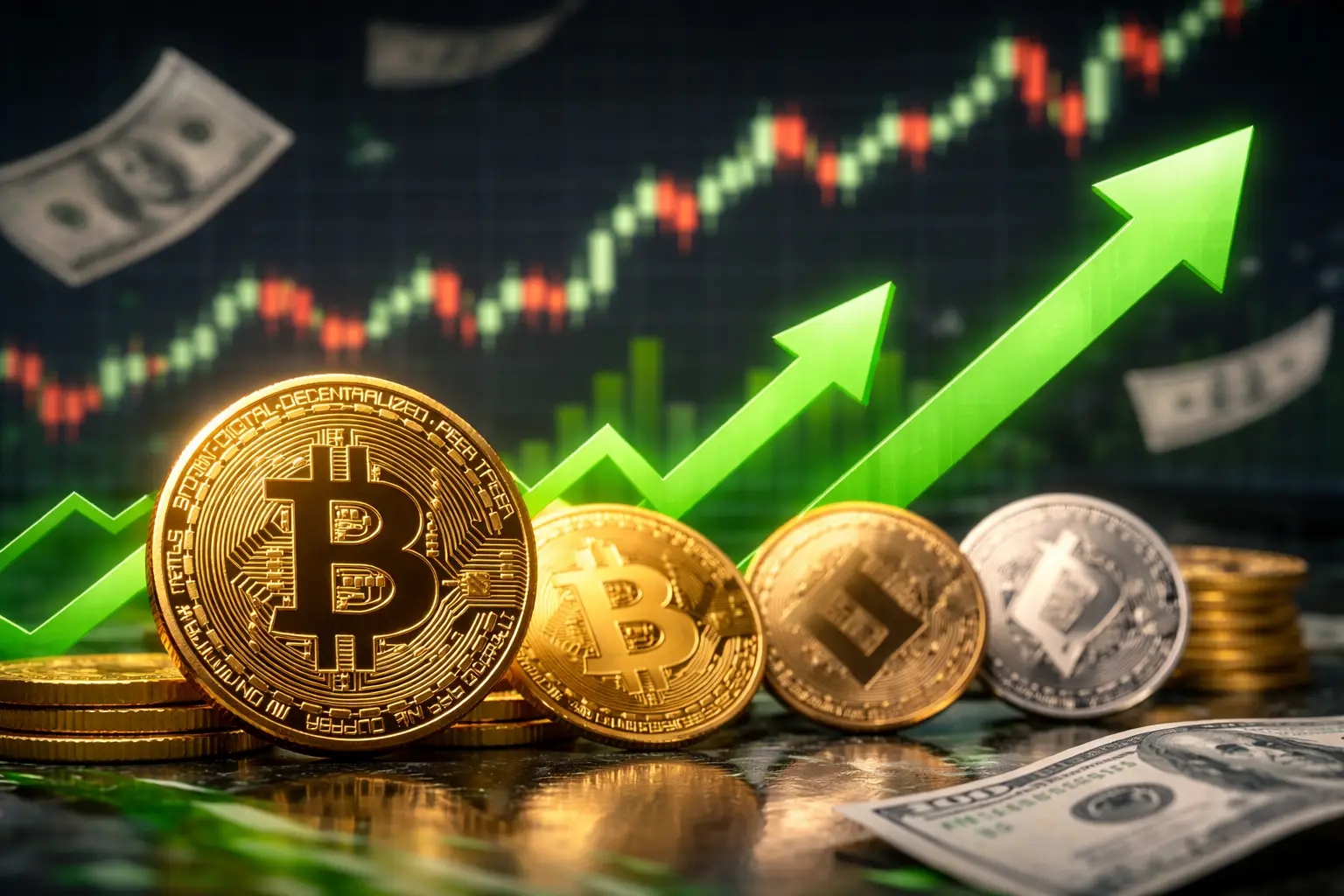 Dlaczego Bitcoin dzisiaj rośnie?