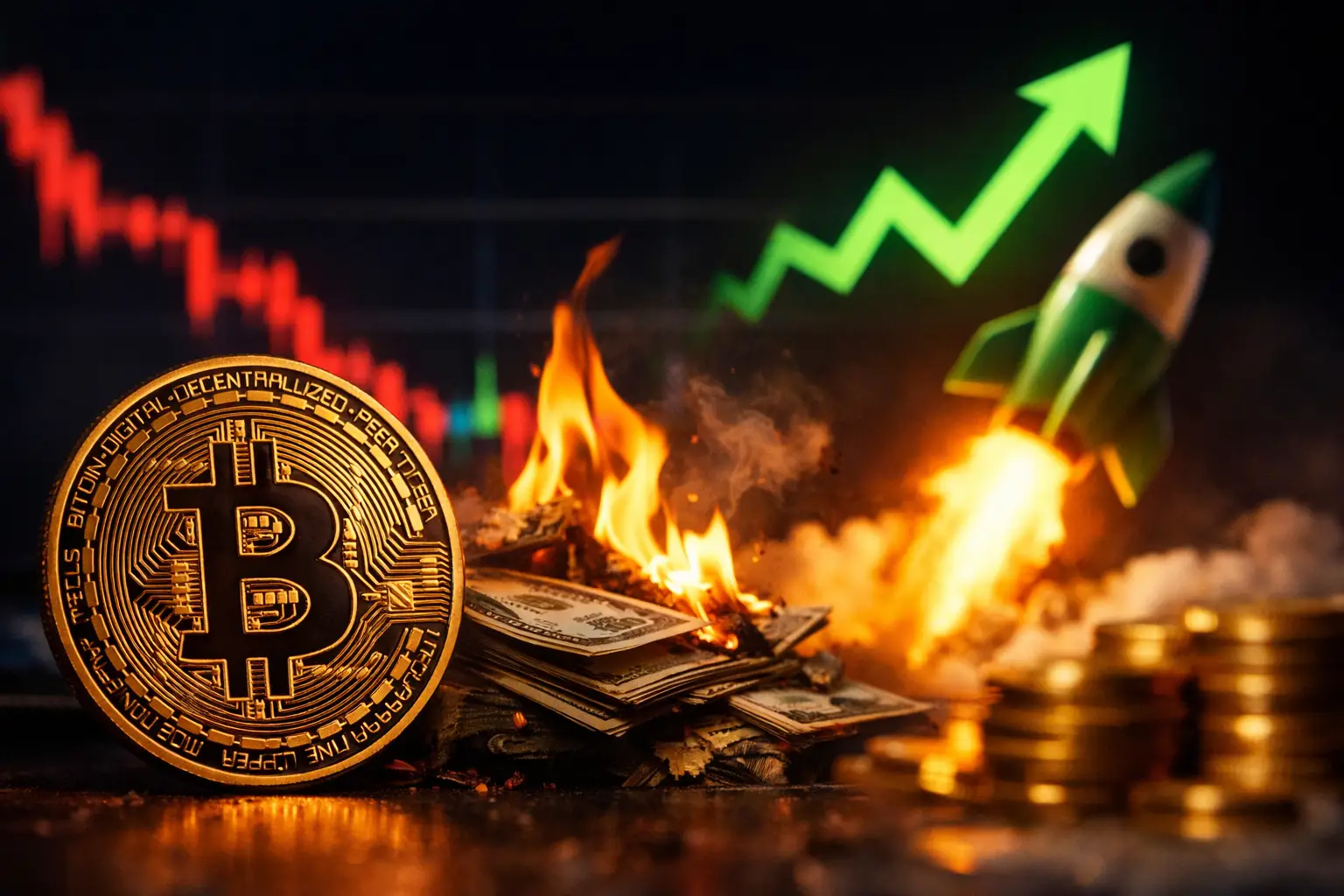 Bitcoinowa pułapka! Analityk ostrzega przed paniczną wyprzedażą