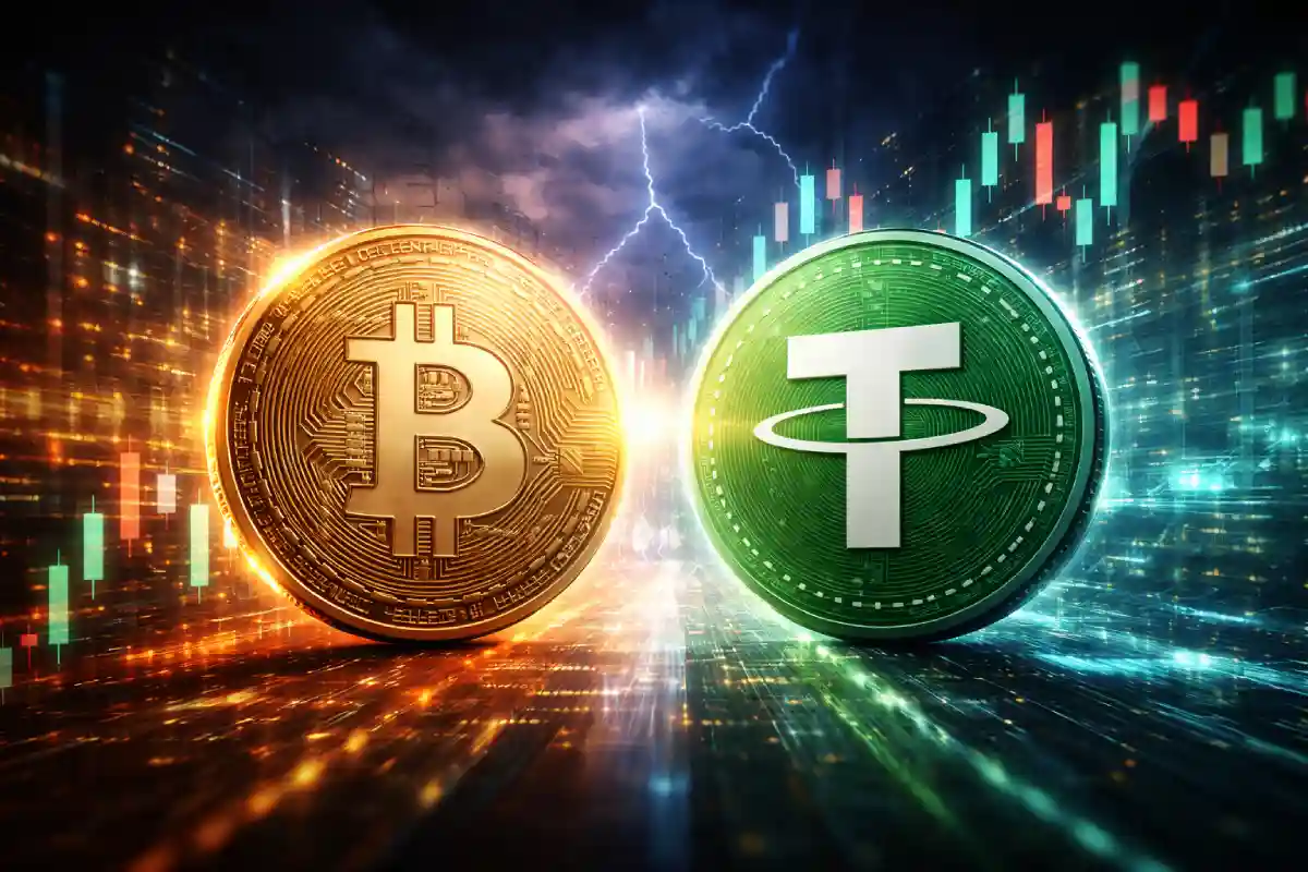 Nie Bitcoin, a Tether? Analityk Bloomberga wskazuje scenariusz, który może wywrócić rynek