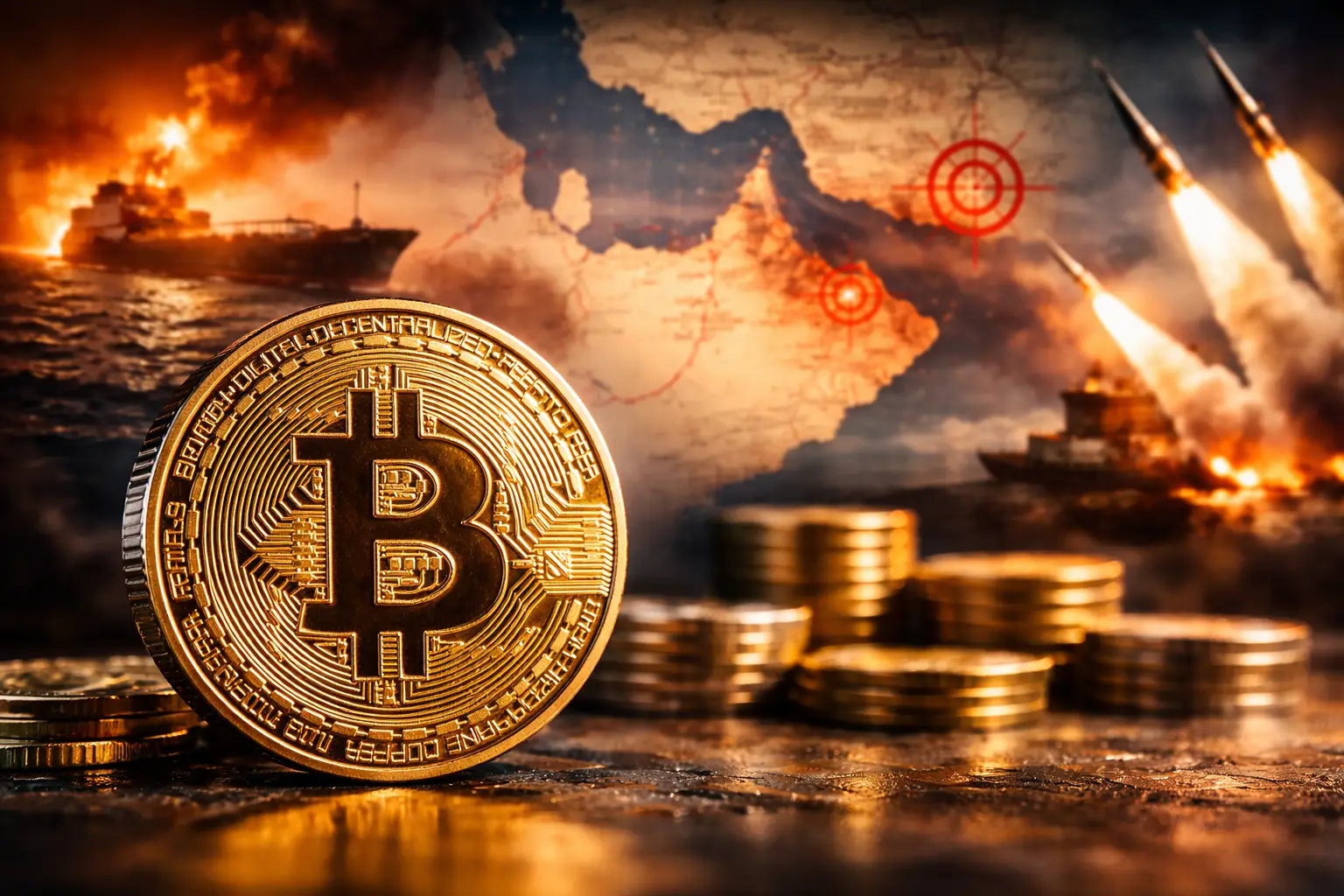 Bitcoin zależny od wojny? Cztery scenariusze według Arthura Hayesa