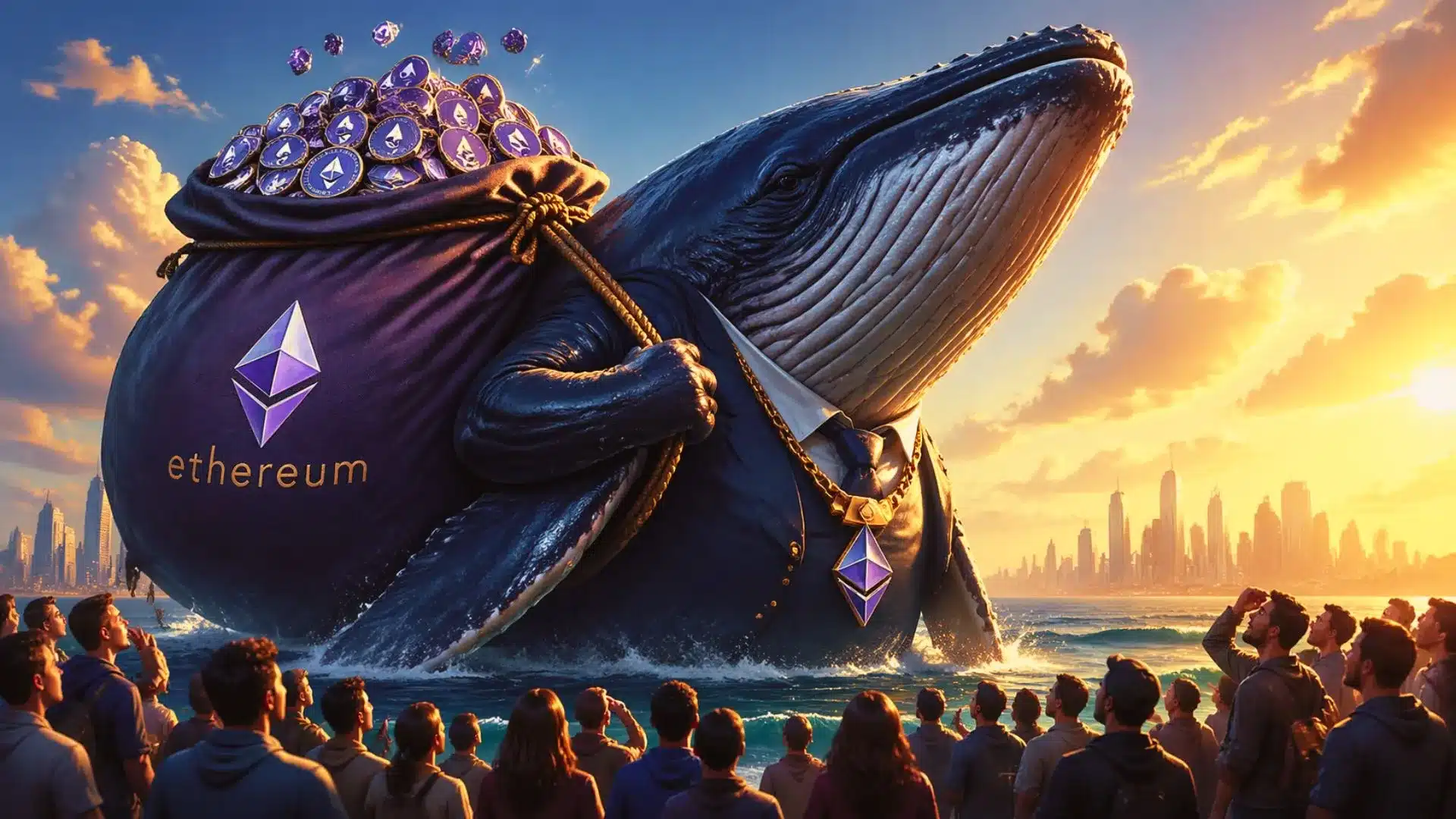 Wieloryb Ethereum przetrwał kryzys. W lipcu może zrealizować swój cel