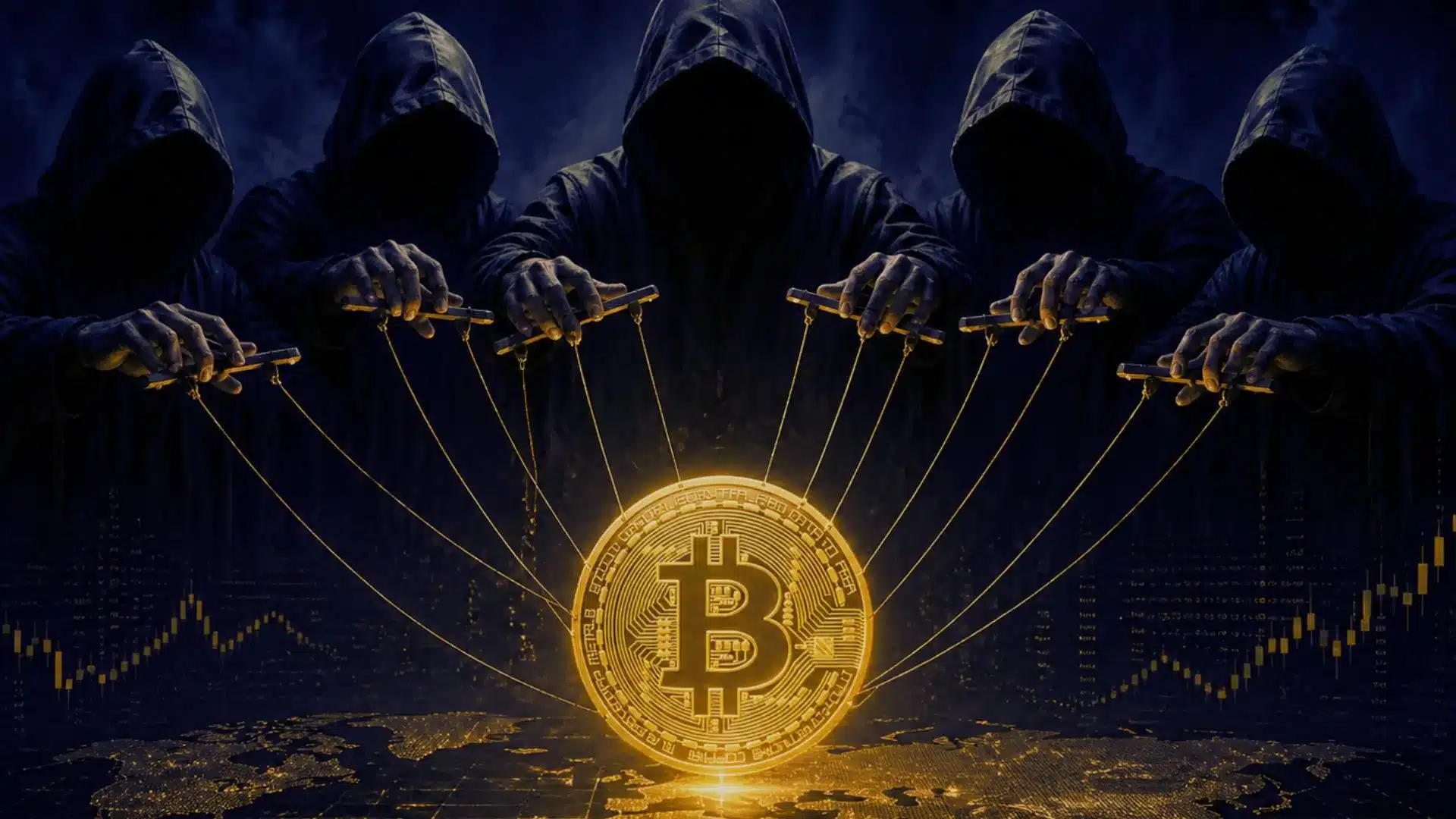 Czy Bitcoin to tykająca bomba? Aż 22% podaży w rękach pięciu podmiotów