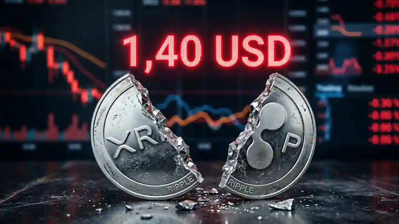 XRP na krawędzi. najważniejszy poziom krytowaluty właśnie pękł!