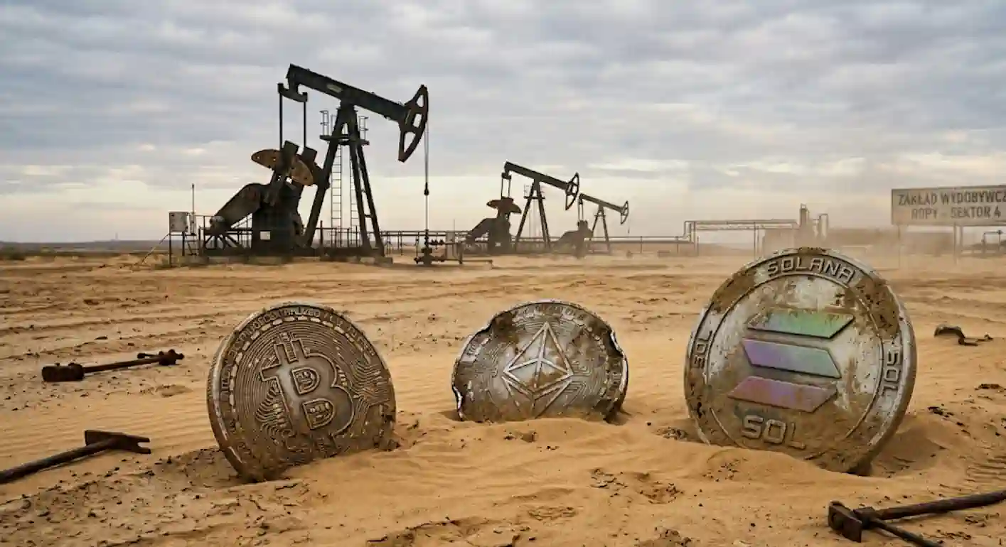 Jest fatalnie. Ropa po 126 USD miażdży portfele kryptoinwestorów i spycha kursy w przepaść