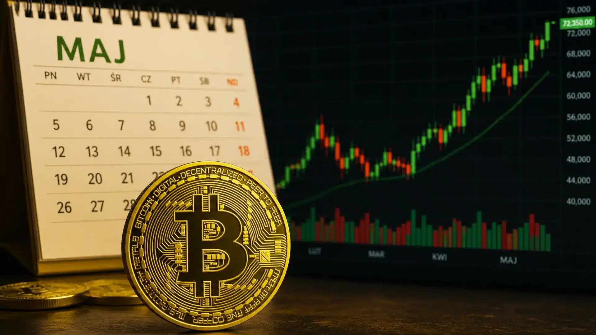 Czy Bitcoin dobrze radzi sobie w maju? Tak może zareagować cena BTC, jeżeli historia się powtórzy