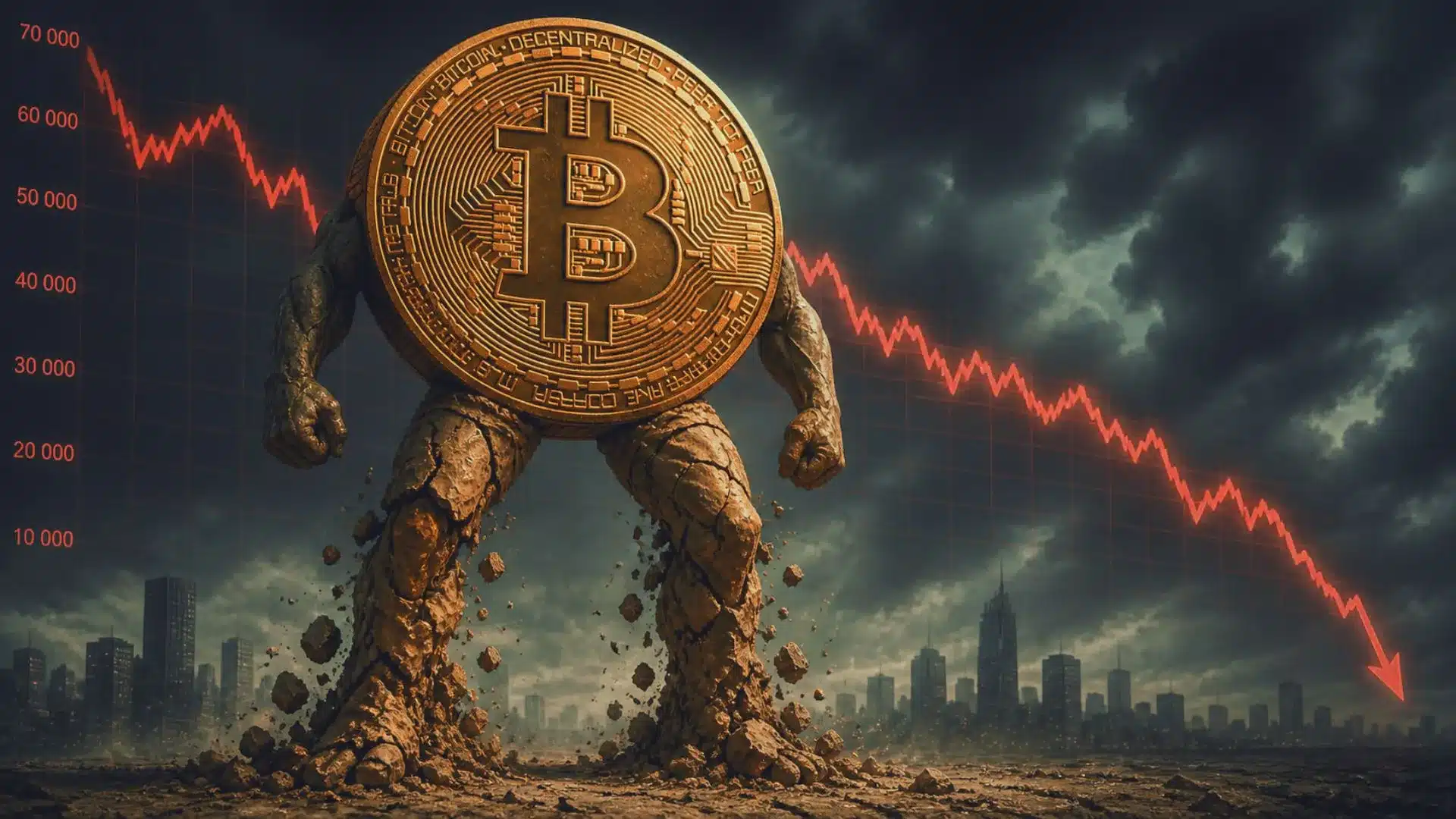 Bitcoin rośnie, choć aktywność sieci notuje największy dołek od lat. „Nie ma solidnych podstaw”. Kolejny krach?
