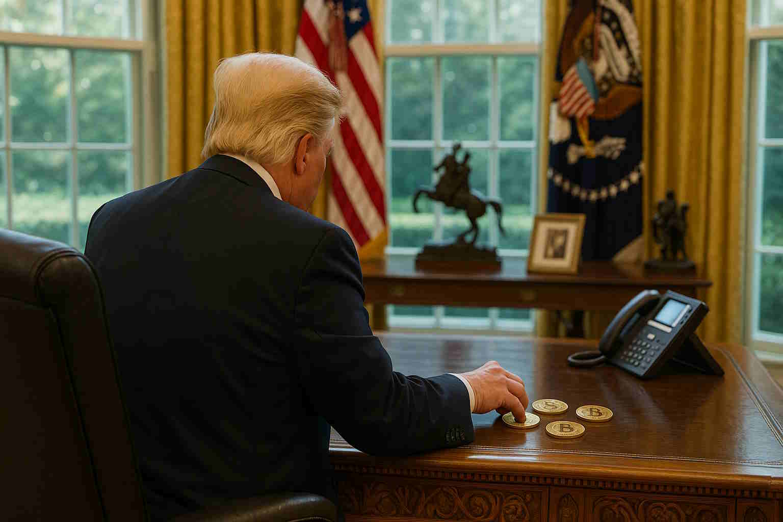 Donald Trump zakazuje cyfrowego dolara, a urzędnicy potajemnie budują go za zamkniętymi drzwiami!