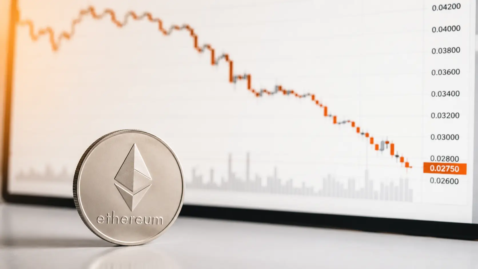Ethereum w tarapatach! ETH/BTC spada najniżej od 10 miesięcy