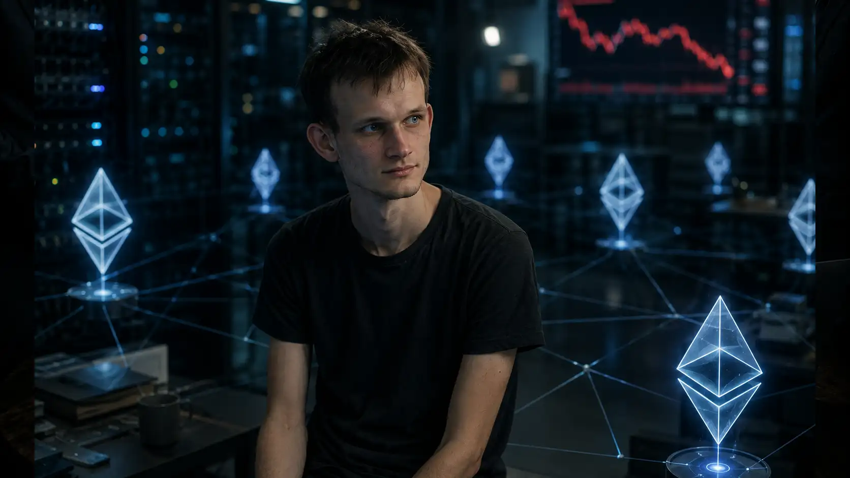 Inwestorzy chcą ratunku dla Ethereum. Vitalik właśnie wylał im kubeł zimnej wody