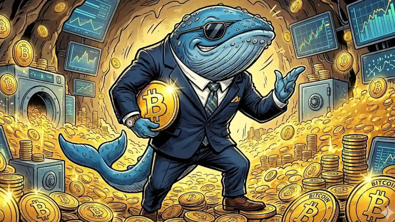 Wieloryby czyszczą rynek z Bitcoina – ta mało znana firma właśnie weszła do światowej czołówki!