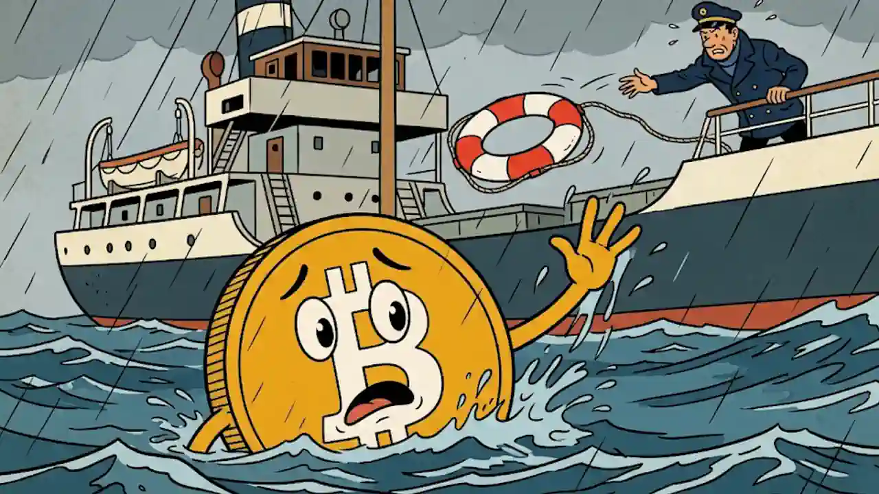Dramatyczny raport CryptoQuant: „Bitcoin tonie, połowa inwestorów na minusie!”