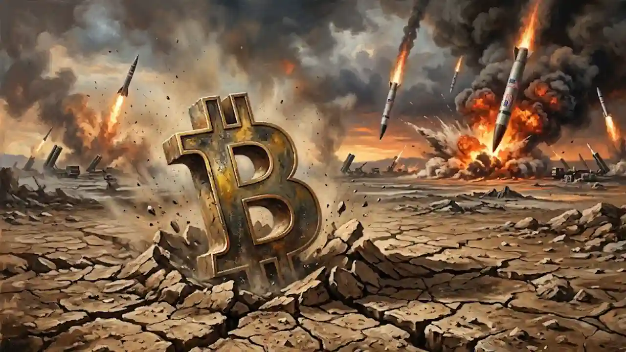 Krwawa łaźnia na Bitcoinie po atakach USA. Ponad 200 000 traderów zresetowanych do zera w jedną dobę