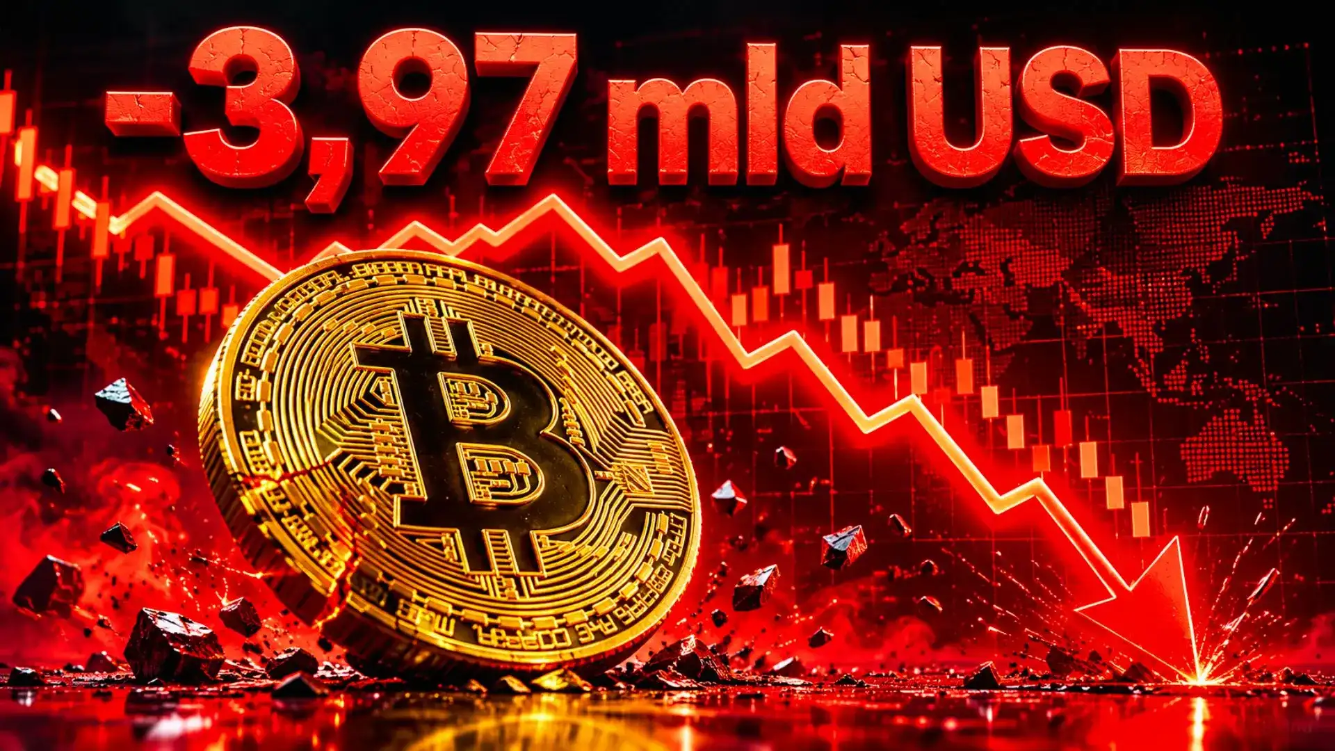 Bitcoin ETF śrubuje niechlubny rekord. Cena BTC jeszcze spadnie?