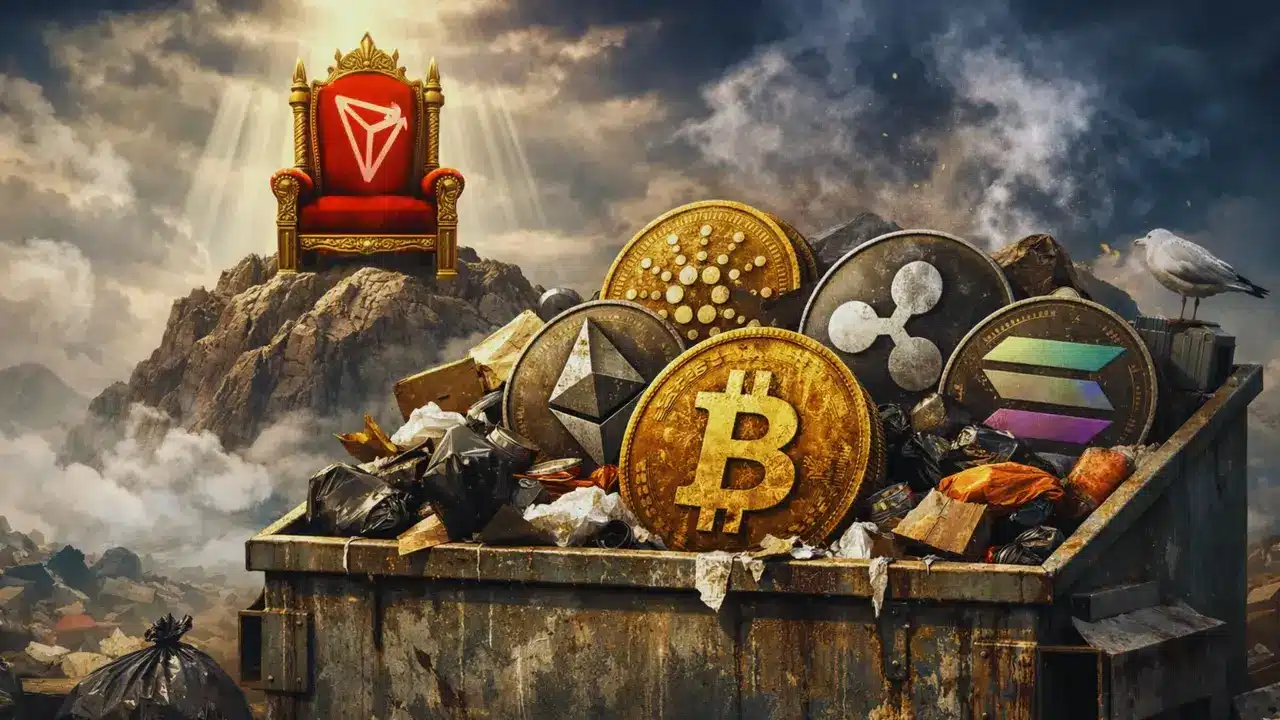 Tron znowu pokonał BTC, ETH i XRP. Powtórki nie będzie?