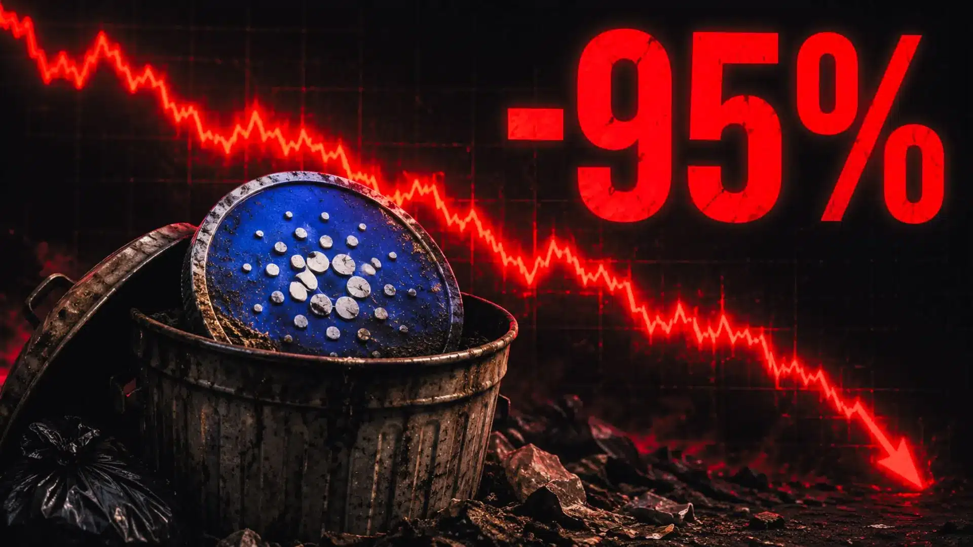 Katastrofa Cardano. Tak źle nie było od 2020 roku