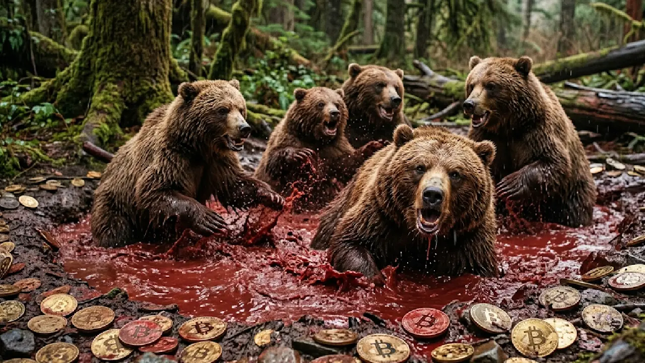 Rzeź niedźwiedzi na Bitcoinie – pół miliarda dolarów poszło z dymem w jeden dzień!
