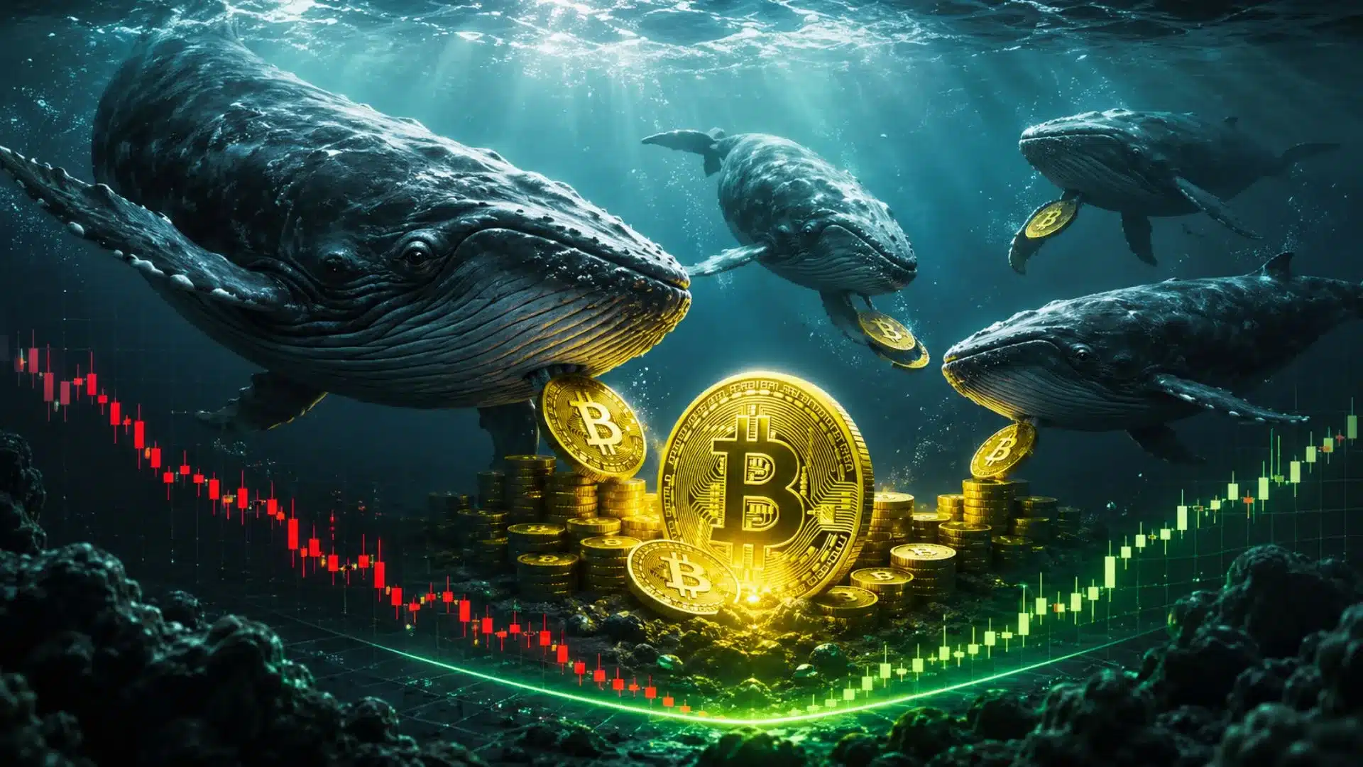 Bitcoin już niżej nie spadnie? Wieloryby dają istotny sygnał