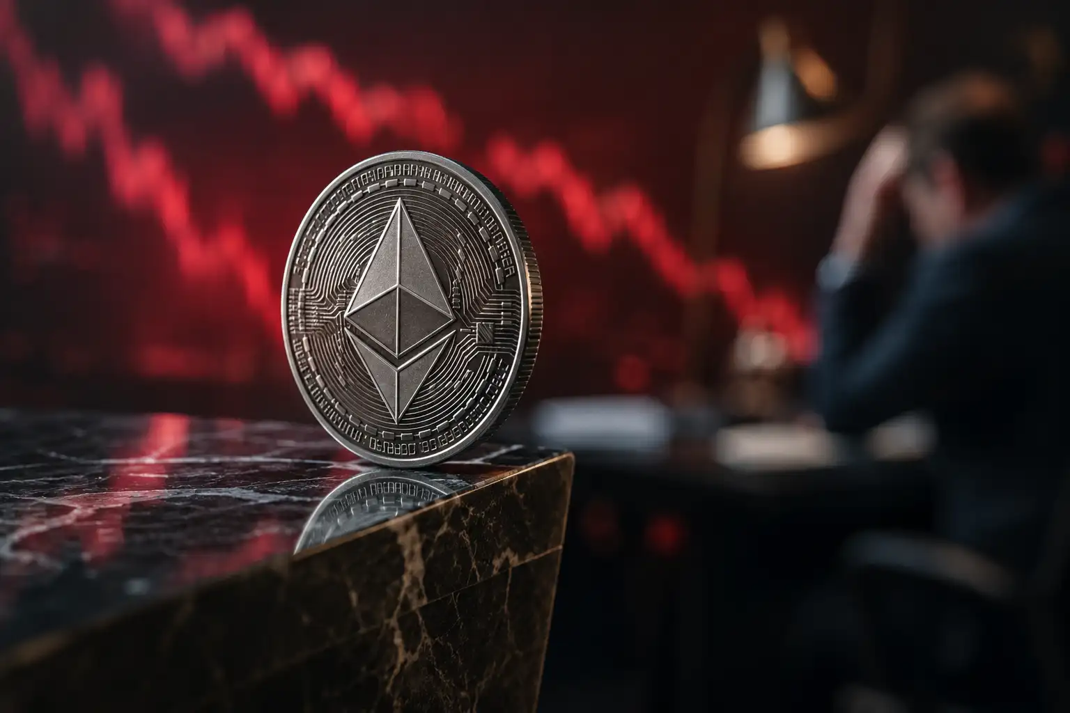 Ethereum może dostać kolejny cios. Dane z Binance ostrzegają przed falą sprzedaży