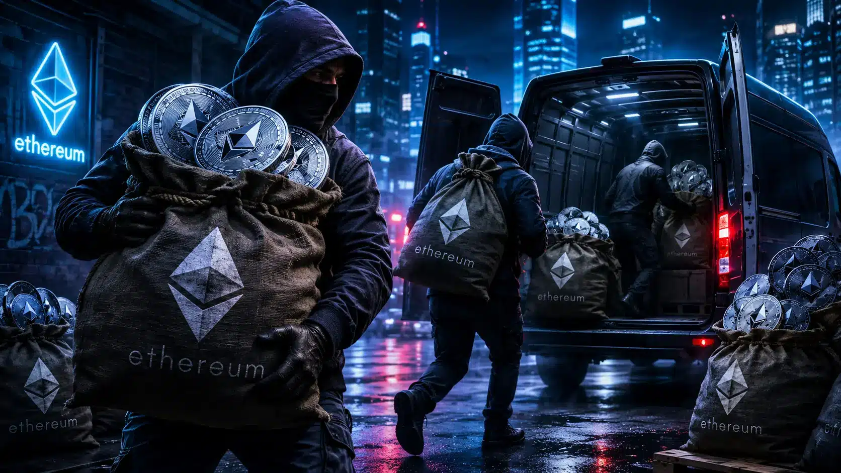 Seria tejemniczych transferów Ethereum. Co planują wieloryby?