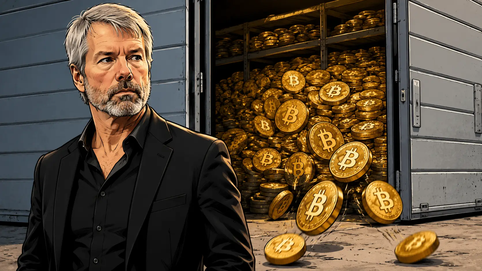 Analityk alarmuje: Strategy może sprzedać część Bitcoinów