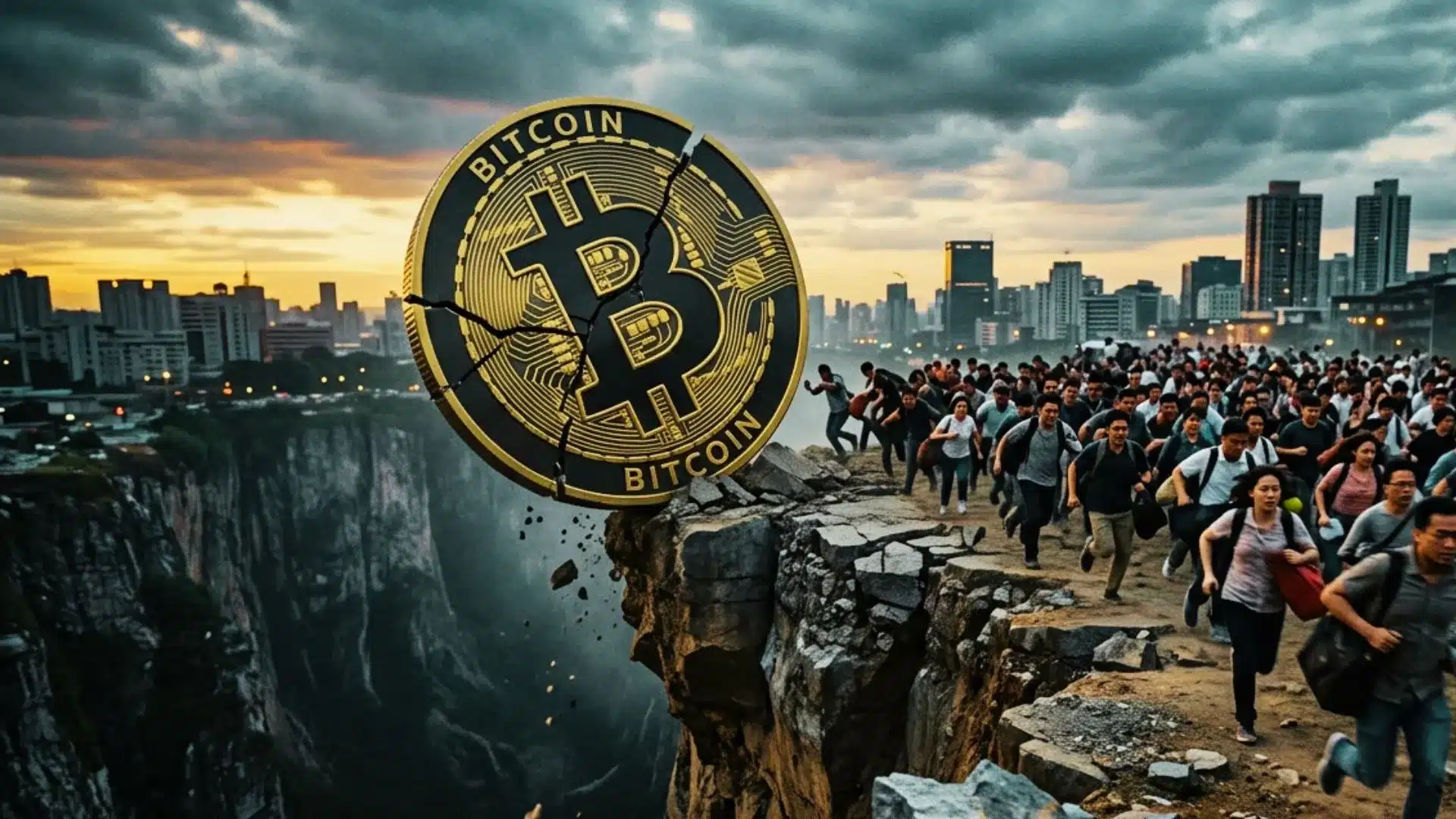 Bitcoin pod presją. istotny wskaźnik ujawnia niepokojący trend