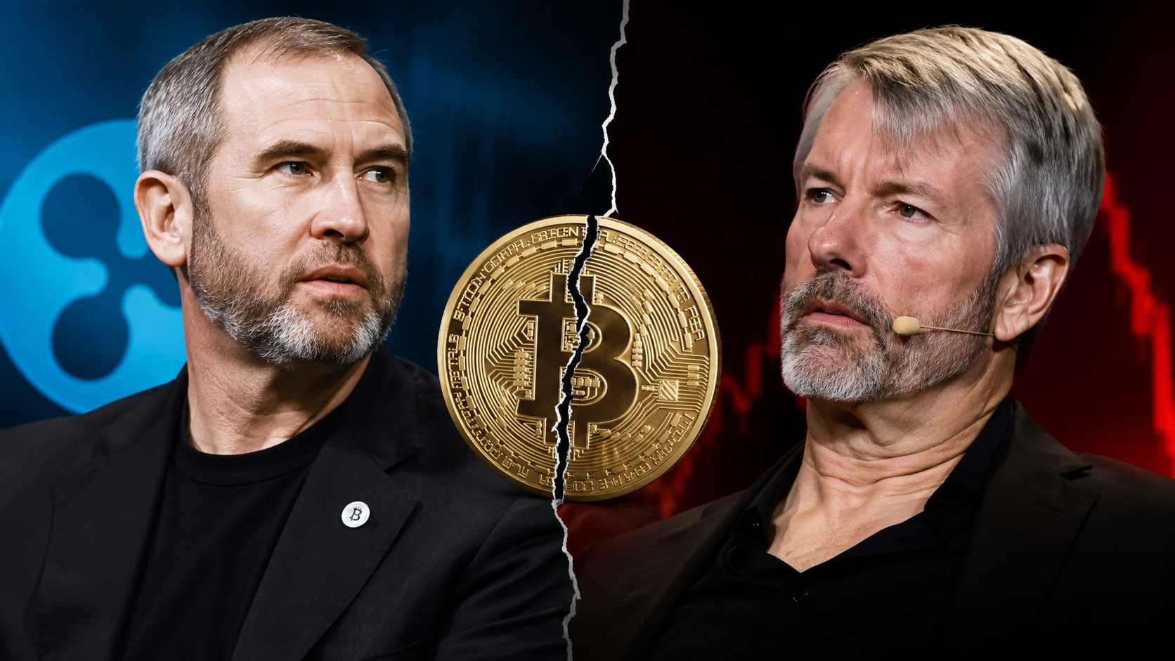 CEO Ripple atakuje Michaela Saylora. Coraz więcej pytań o strategię Strategy
