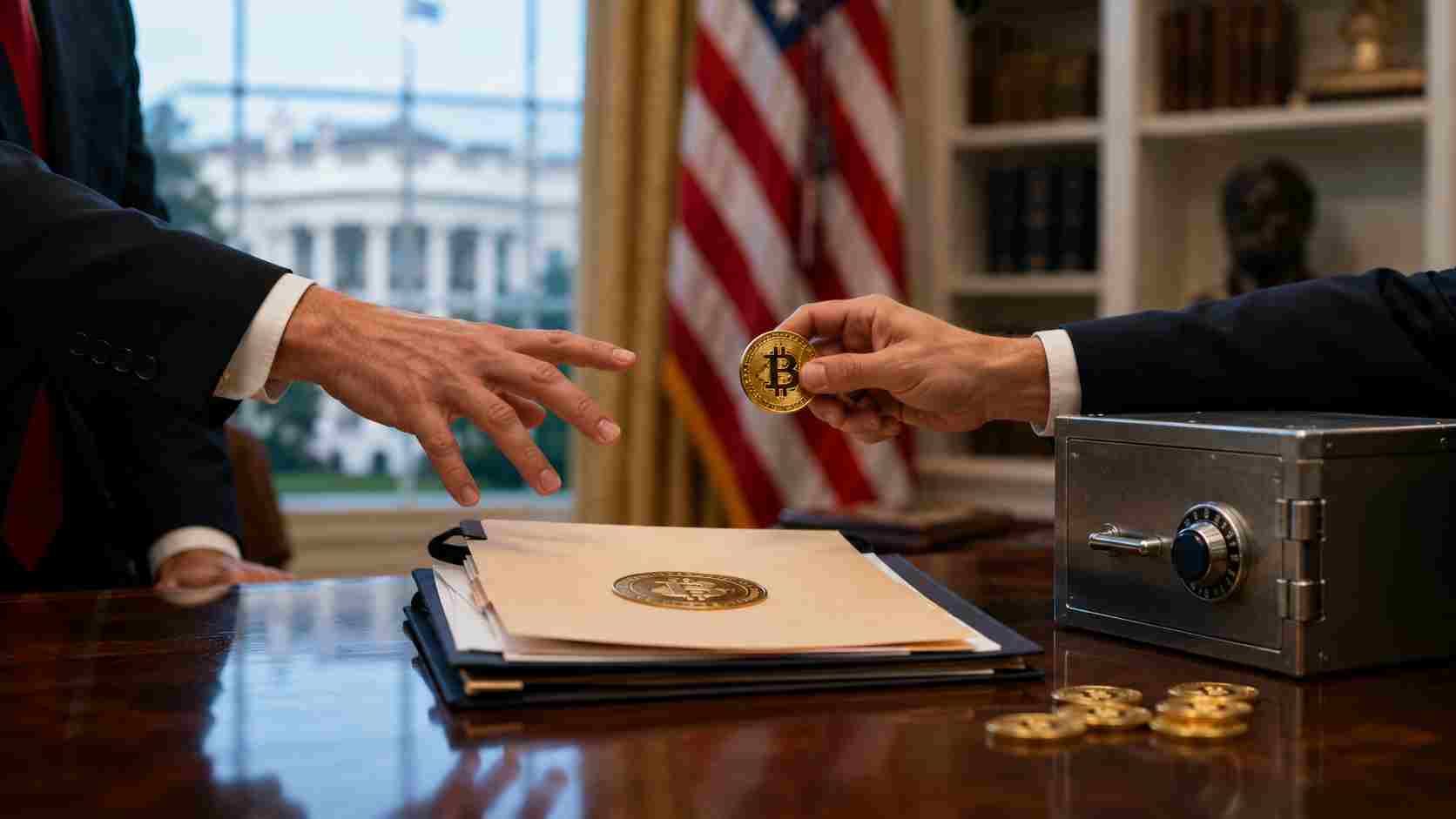 Trump chciał rezerwy BTC. Teraz projekt ma poważny problem