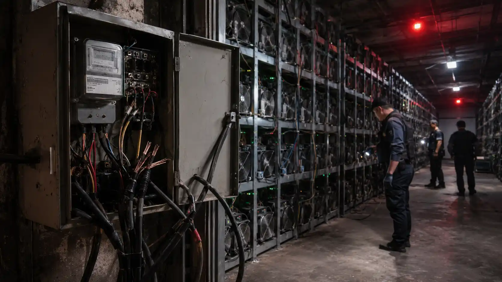 75 tysięcy koparek, prąd za miliard dolarów. Najazd na nielegalne kopalnie BTC
