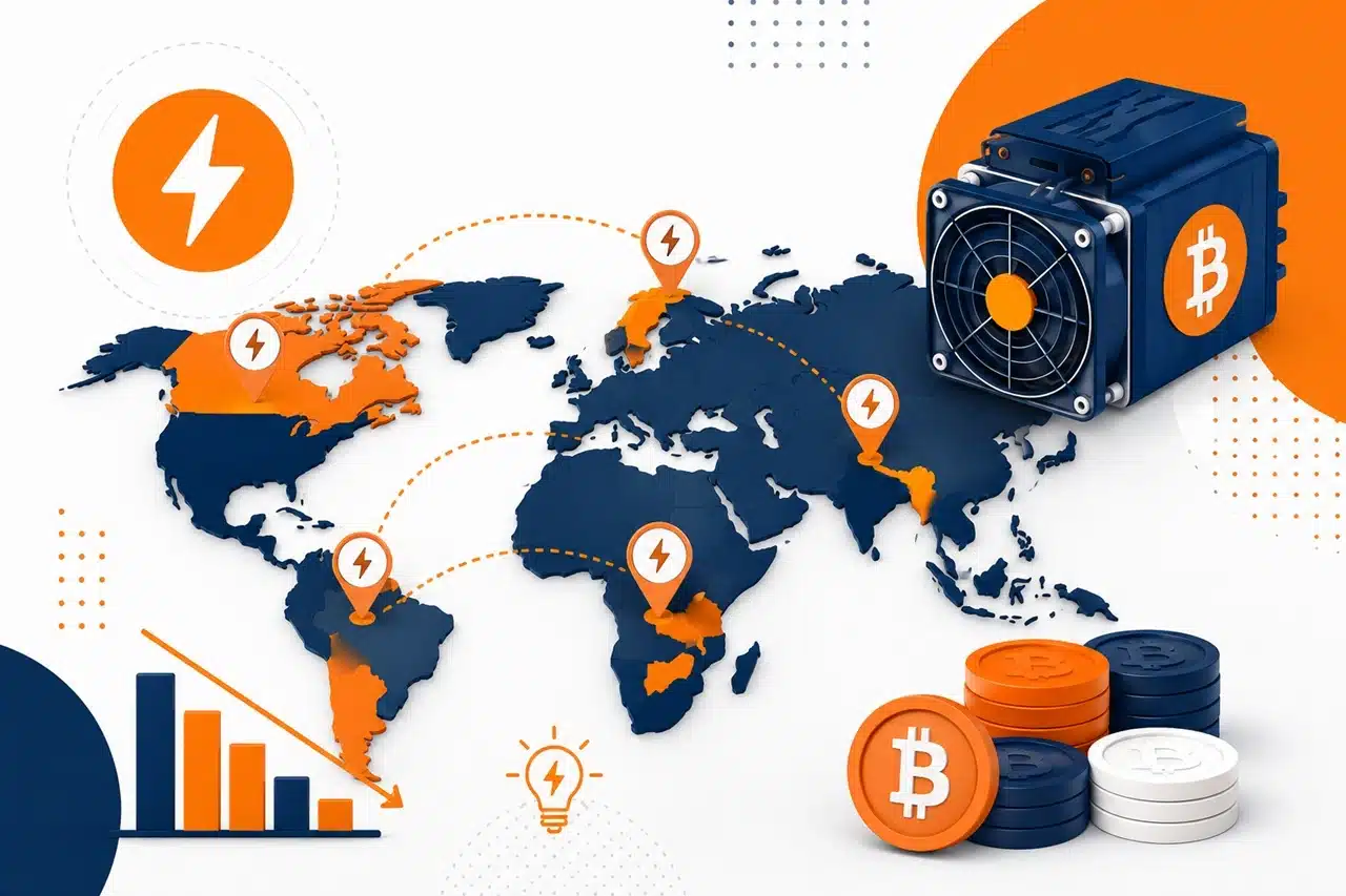 Kopanie kryptowalut? Wiemy gdzie jest najtańsza energia