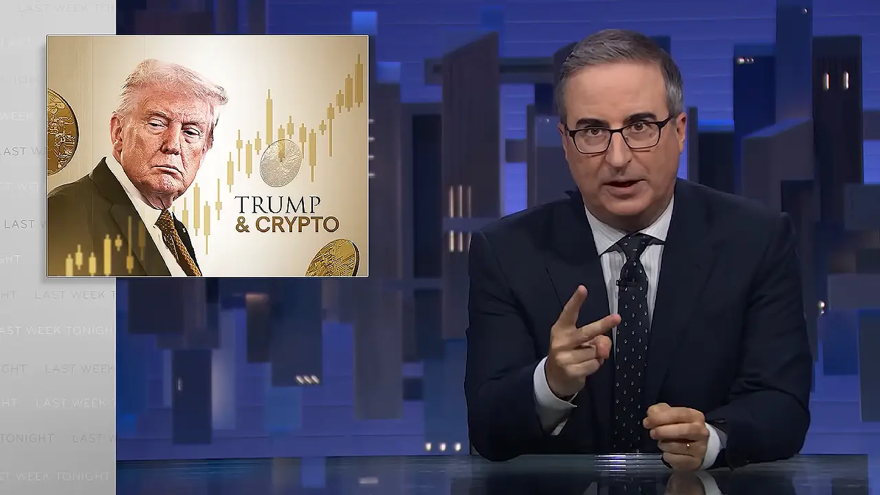 Satyryk z HBO „jedzie” po Trumpie i jego kryptowalutowym imperium