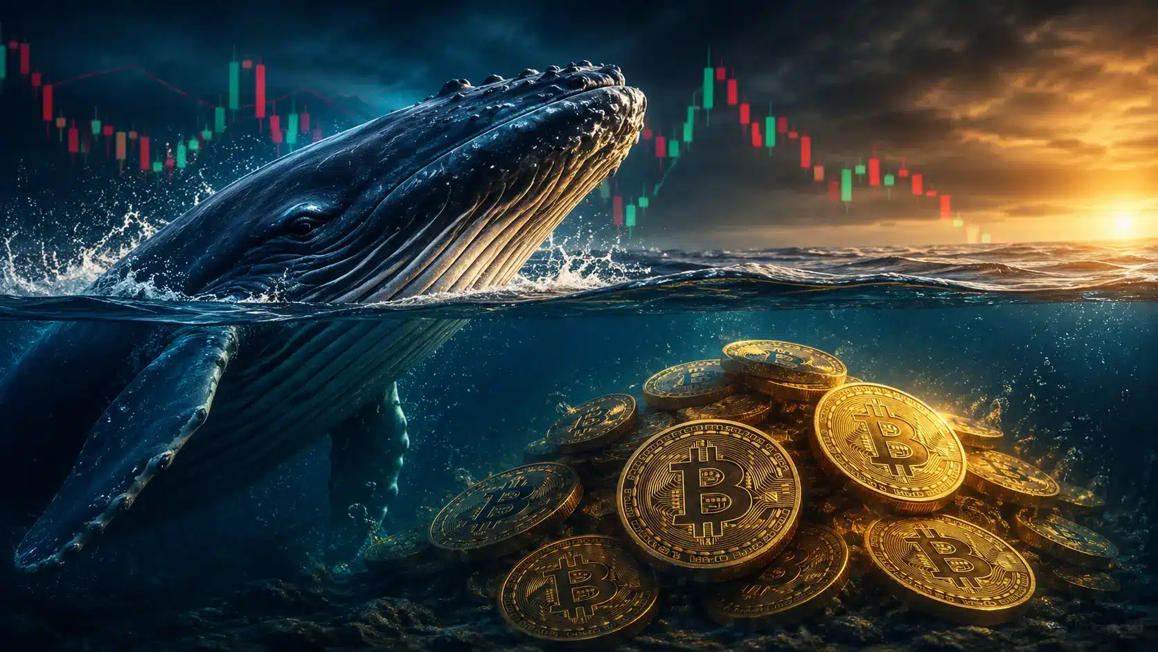 Wieloryby kupują Bitcoiny mimo słabnącego popytu. To dobry moment na zakup BTC?