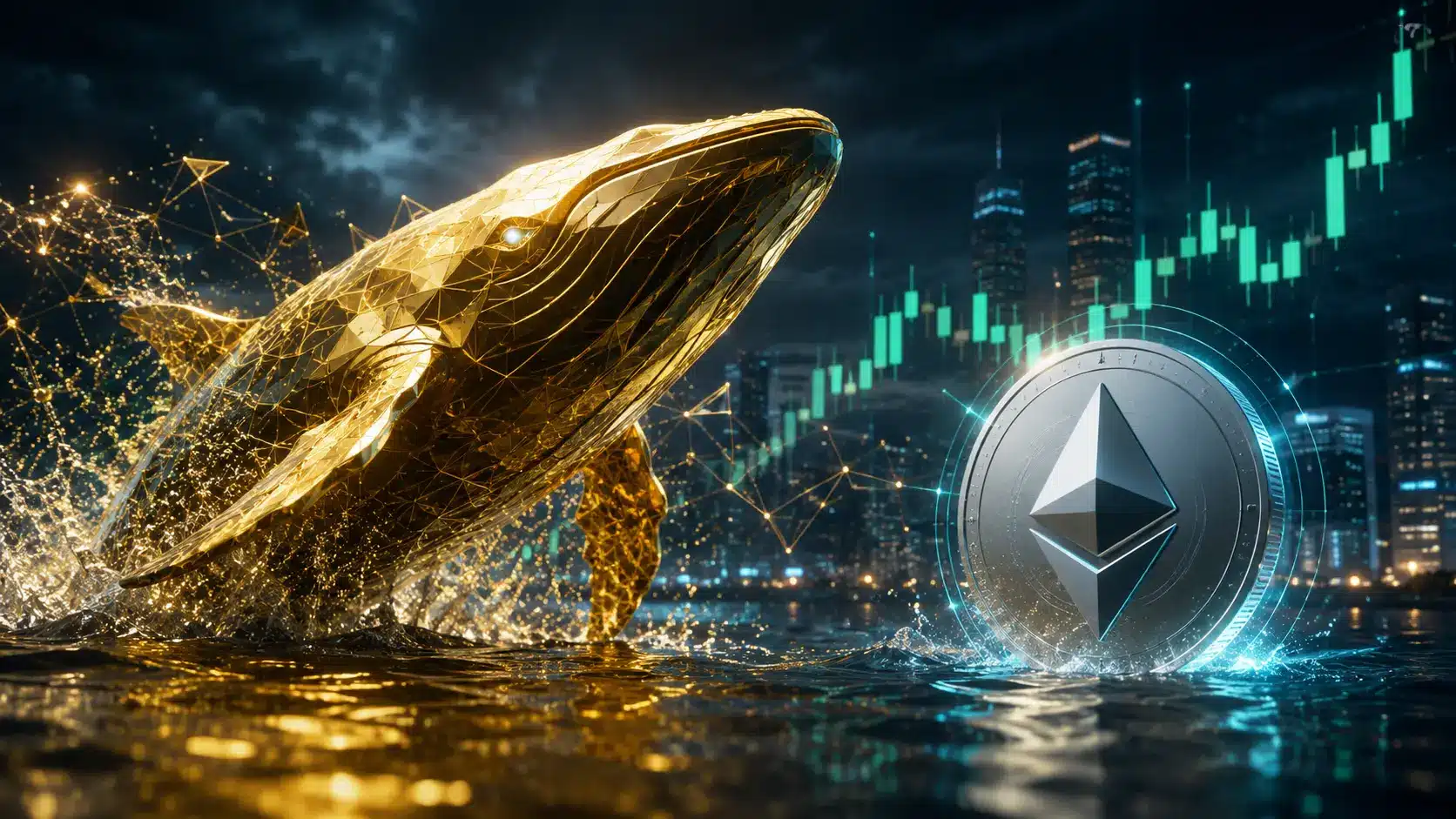 Instytucje i wieloryby Ethereum wysyłają istotny sygnał. Niepotrzebny pośpiech?