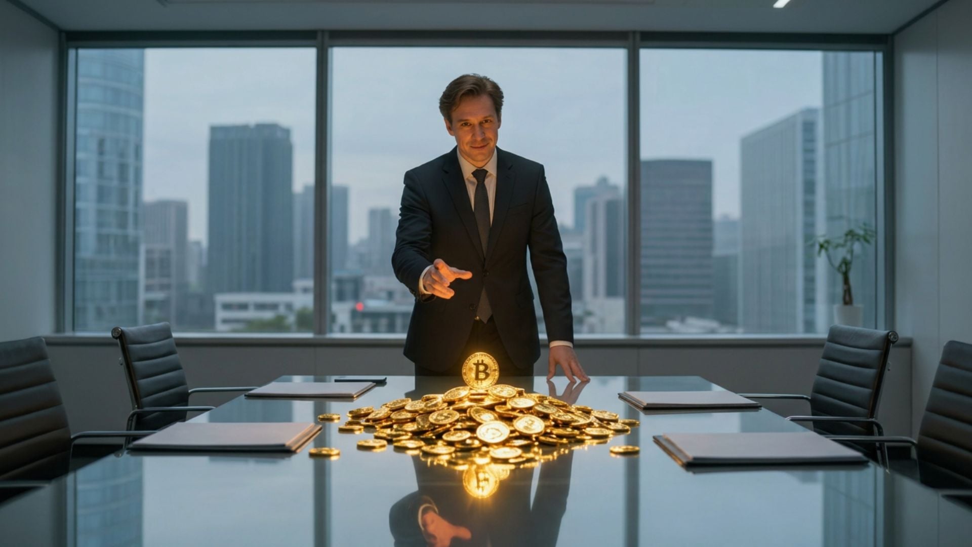 Prezes firmy rzucił na stół 100 Bitcoinów. „Weźcie je sobie, jeżeli potraficie”