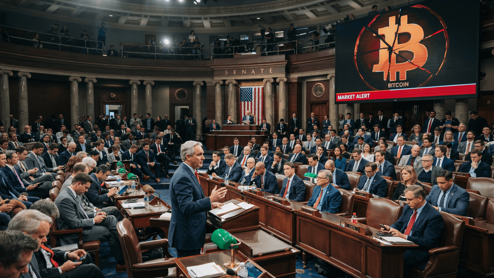 Senat USA przez cały czas leni się w sprawie CLARITY Act. Szanse na regulacje wcale jednak nie spadają