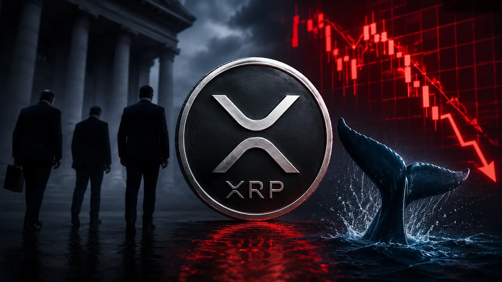 XRP w tarapatach. Kapitał odpływa, a kurs XRP pod coraz większą presją