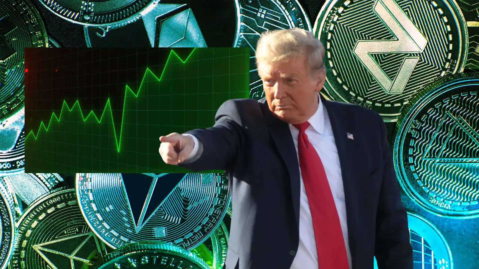 Donald Trump spowodował sezon na altcoiny? Kapitalizacja rynku wzrosła o 24% w trzy dni