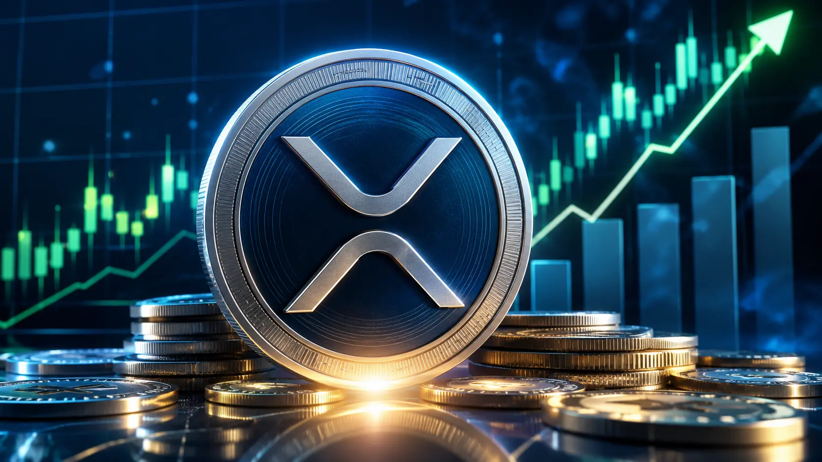XRP z najlepszym wynikiem od października. Miliardy dolarów w obrocie