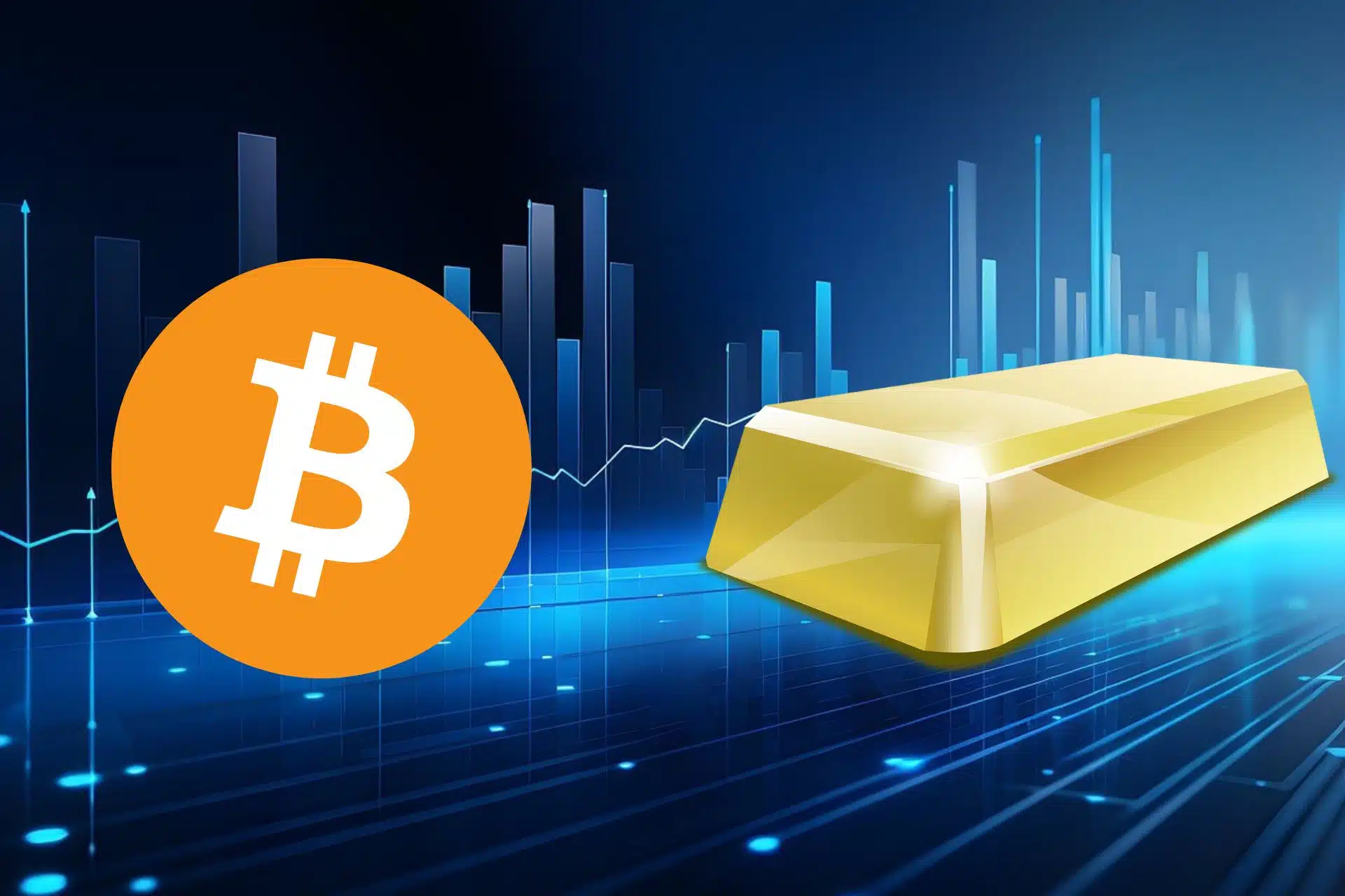 Bitcoin wyraźnie pokonuje złoto. Początek rewolucji?