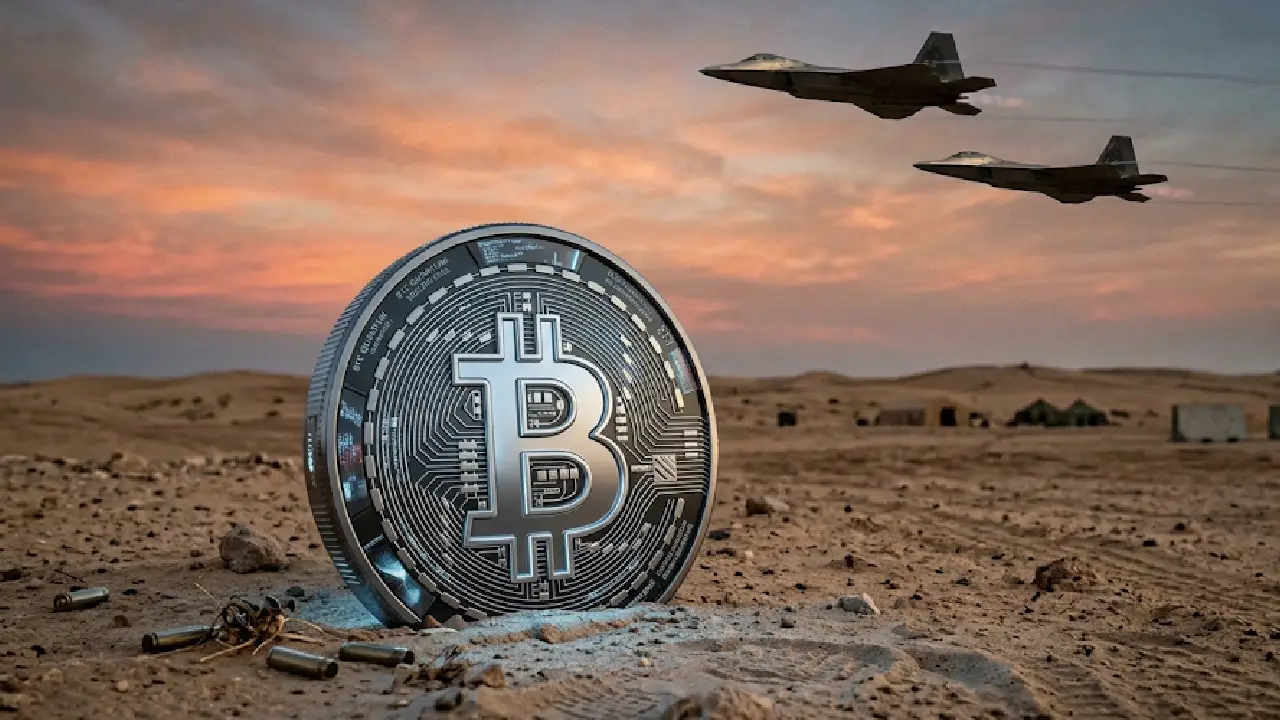 USA uderzają w Iran, a Bitcoin uciera nosa tradycyjnemu rynkowi