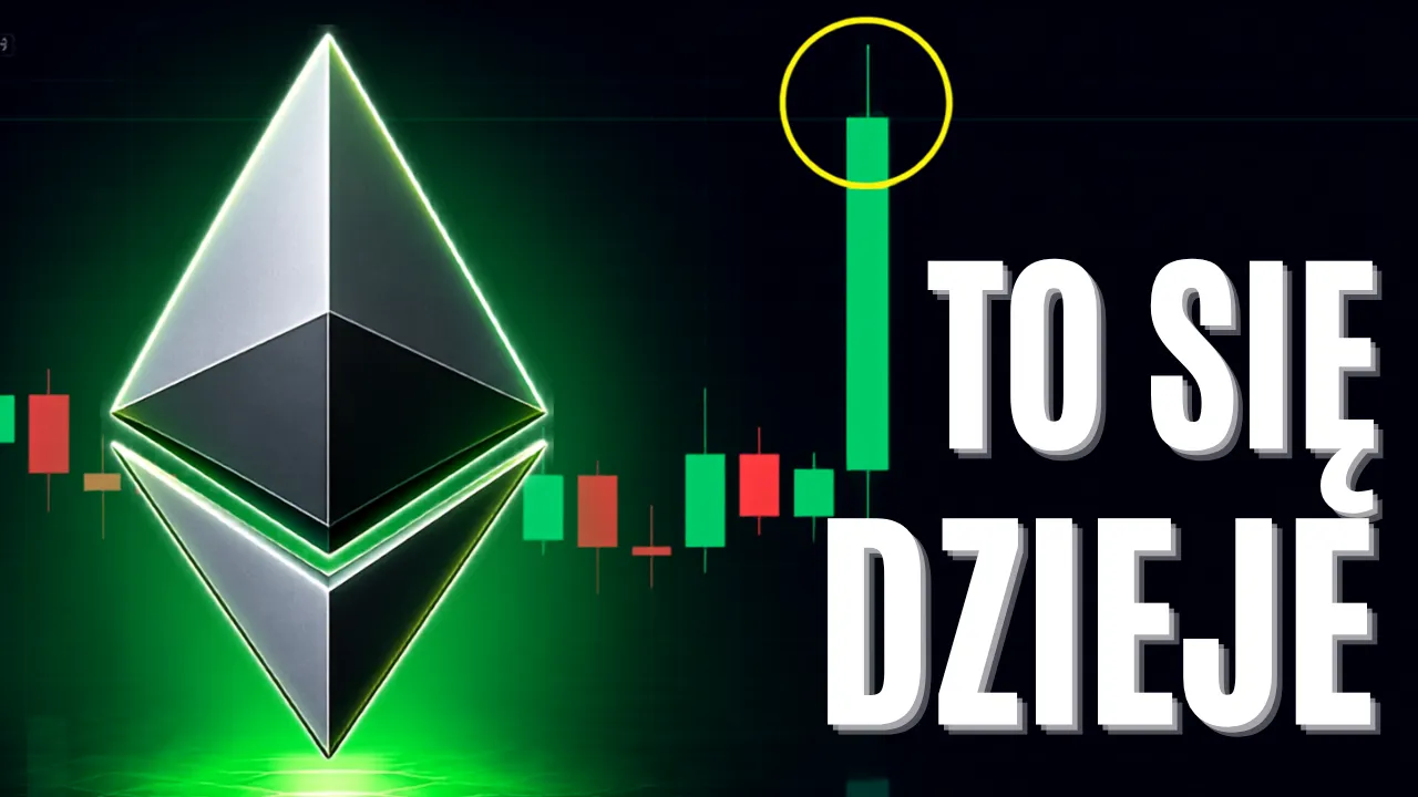 Prawie 35% Ethereum zniknęło z rynku. Co dalej z ceną?