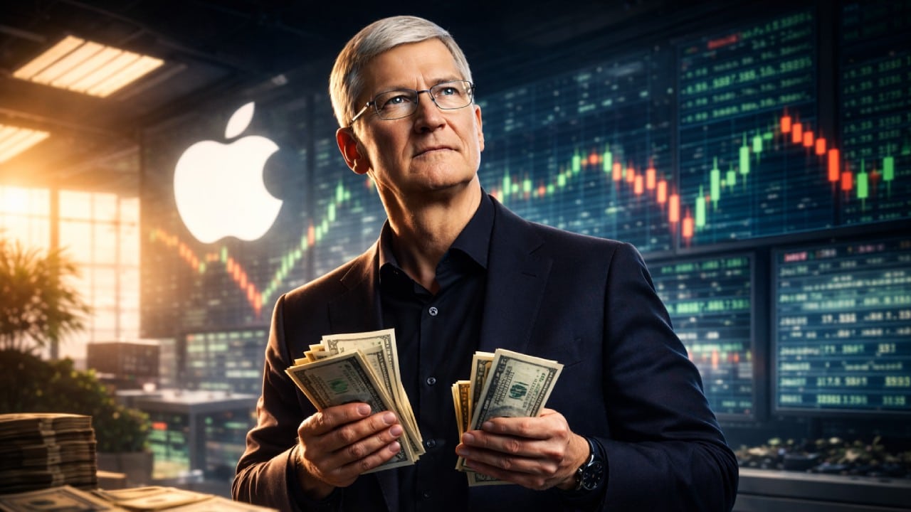 Na jakie akcje CEO Apple właśnie wydał 3 miliony dolarów? Ogromne zaskoczenie