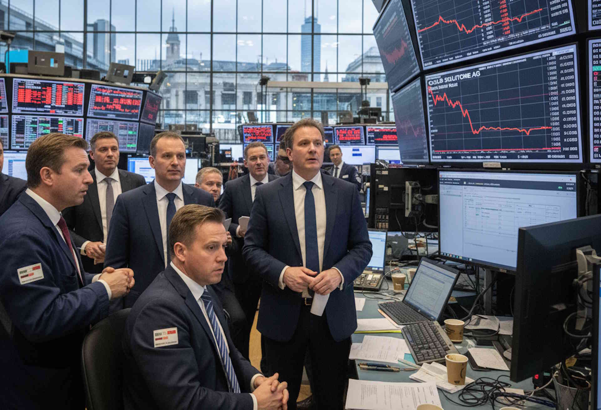 Akcje niemieckiego giganta nurkują. Przegra z AI i Amerykanami?