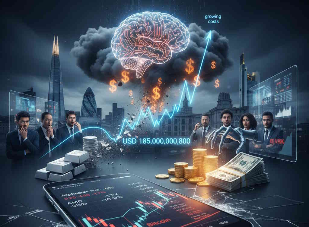 Krach na srebrze i panika w techu miliardy dolarów wyparowały z rynku w jeden dzień!